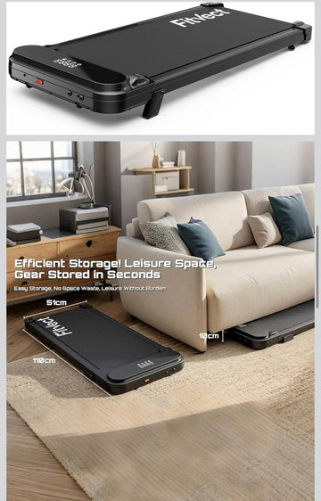 FitVect C1 Walking Pad Treadmill 2.5HP/1-8KM/H Under Desk